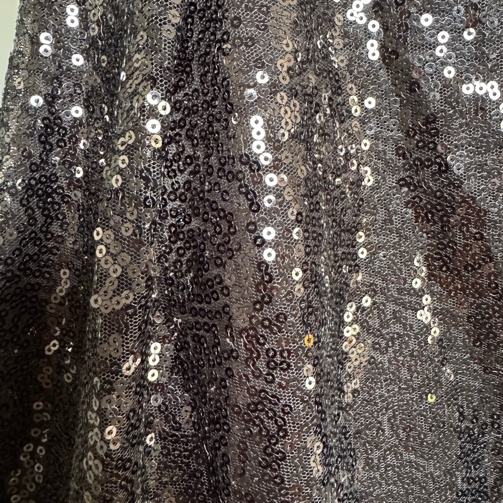 Amazon Black Sequin Mini Dress - Picture 6 of 7